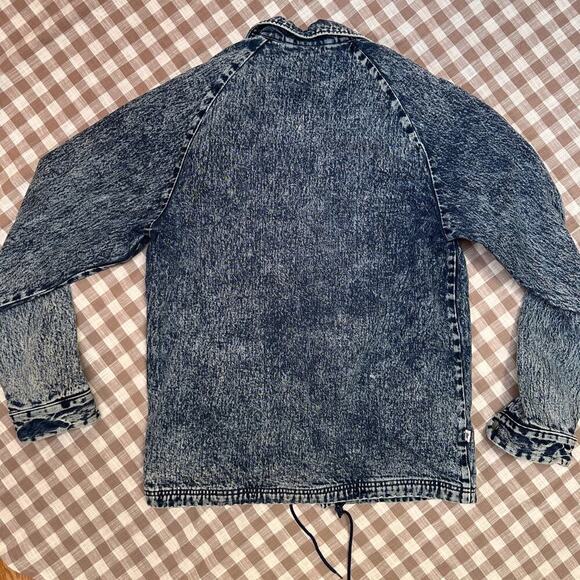 Levi’s x Patta Acid Wash Denim Coaches Jacket RARE - Picture 8 of 9